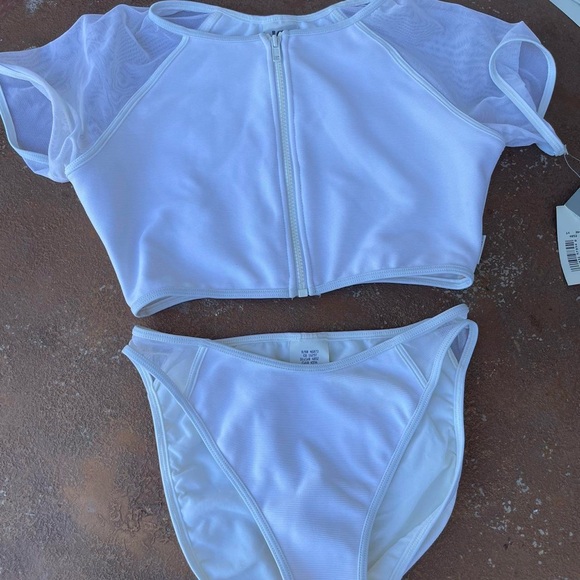 Free People Other - NWT Vintage 80s / 90s jag high waist bikini set SZ 10 
Fits like a medium